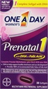 O zi A Femeilor Prenatal 1 Multivitamine, Supliment pentru înainte, În timpul, și post Sarcina, inclusiv Vitaminele A, C, D, E, B6, B12, și Omega-3 DHA, 30 Conte