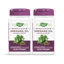 Natura's Way Oregano Oil 75-85% Carvacrol per capsulă, vegetariană, 60 capsule vegetariene, ambalaj cu 2 capsule
