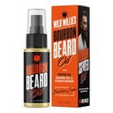 Wild Willies Premium Beard Oil & Balsam (Bourbon Cedar) - Ingrediente naturale, organice și uleiuri esențiale promovează creșterea bărbii, elimină mâncărime și mătreață - Deep Softener și reface umiditatea - 2 Oz
