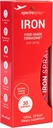 SpectraSpray Iron Daily Supplement, 3 mg per Serving - Spray oral Fier mineral esential, 30 zile de alimentare per Spray, Vegan Gluten gratuit & nici un OMG