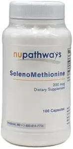 SelenoMetionina 100 Capsule conţine 200 mcg de seleniu biodisponibil per capsulă.