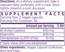 NAOMI NAC 600 mg cu Querbetin pentru suport imunitar şi respirator, respiraţie normală, Confort nazal şi ocular, funcţie sinusală şi respiratorie, 60 capsule