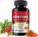 Berberine Supliment 19,060mg,Berberina cu ceylon Scorțișoară,Melon amar,Milk Thistle,Supliment de HClberin (120 capsule)