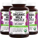 FarmHaven USDA Organic Milk Thistle Capsulele de Thistle 