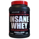 Insane Labz Insane Whey,100% Muscle Building Whey Proteine, BCAA Amino Profile, Mass Gainer, Mese de înlocuire (Cookies & Cream, 30 Servings)