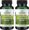 Swanson Astragalus Root - Herbal Supplement Promoving Immune System Support - Natural Formula Supporting Heart & Ficat Health - (100 capsule, 470 mg fiecare) (2 ambalaj)