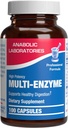 Enzime digestive multiple cu supliment Ox Bile - Rezistenta clinica Digestion Supliment cu enzime pancreatice pancreatice pancreatina pentru proteine Carb & Fat Digestive Support & Reducere stomac discomfort