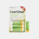 Inhalator Vapor medicamentat EverClear, Decongelator nazal pentru răceli, Febră Hay, Alergii respiratorii superioare, 0,2 ml, 3 Pack