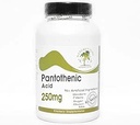 Acid pantonic 250mg ~ 200 capsule - fără aditivi ~ Suplimente naturiste