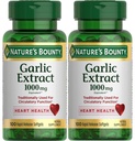 Nature's Bounty Usturoi extract 1000 mg Softgels 100 ea (Pachet de 2)