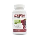 Capsule, 60 Supliment conte- Resveratrol suporta imbatranire sanatoasa, sanatatea inimii, si functia imunitara cu Querbetin, extract de seminte de struguri, vitamina D3 si CoQ10