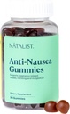 NATALIST Anti-greață Gume de dimineață Relief de boală pentru femeile gravide - Chewy Organic Ginger & Vitamina B6 Supliment ajută la calmarea sarcinii Greață Upset stomac & indigestie - 90 picături Vegan