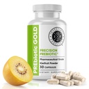 Fortitudine intestinala Prebiotic aur: Kiwifruit Fiber, Butyrate & Prebiotic Restore Supliment pentru a sprijini Curajul, Suport Imun si Digestiv, Anti-Bloating & Leaky Gut Repair, Dairy-Free Capsule