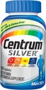 Centrum Silver Multivitamine pentru bărbaţi 50 Plus, Multimineral Supplement, Vitamina D3, B-Vitamina si Zinc, Gluten gratuit, Ingrediente non-GMO, Suporturi de memorie şi cogniţie la adulţi mai în vârstă - 200 Ct