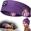 Căști de dormit Perytong Bluetooth Headband - Yoga, Unisex, cu sunet stereo imersiv, baterie de 10 ore, material de bandă de cap confortabil