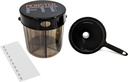 Monster Fit Supliment de medicamente Pilula Dispenser cu Funnel de umplere și etichete, Pastile extrem de mari mâner container Aproape orice supliment (Monstru cu Funnel)
