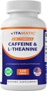 Vitamatic L-Theanine 200mg cu Cafeina 100mg 
