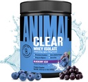 Clear Whey Izolate Proteine pulbere - Ușor de digest și amestec, 5g BCAA, Deliciously Juicy, Refreshing băutură oricând pentru bărbați și femei, Blueberry Acai 125g (5 Serviri)