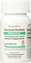 Suplimente de fier feroase sulfate, 100 Conte