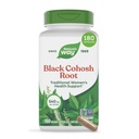 Natura's Way Black Cohosh Root, Suport Tradiţional pentru Sănătatea Femeilor*, 540 mg per Serving, Proiect non-GMO Verified, 180 Capsule