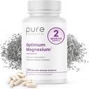 Pure TheraPro Rx Optimum Magneziu Lysinate Glycinate & Di-Magnesium Malate, Made in USA 