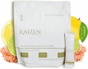 Kaizen Hidratare - Premium tot corpul Hidratare Drink - Energie, Focus, Wellness - Electrolit organic Mix cu Irish Sea Moss, Taurina, extract de fructe de Monk - Reîmprospătare Aroma de lamaie - 8.88 oz