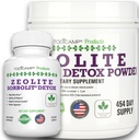 Pachet de dezintoxicare cu Zeolit minim 120 zile Capsule Zeolit de aprovizionare şi Bundle pulbere Zeolit