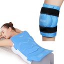 REVIX plin spate pachet de gheață pentru răni Reutilizabile gel mare de gheață Wrap pentru ajutor de spate durere și XL genunchi pachet de gheață Wrap în jurul întregii genunchi după chirurgie