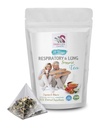 vitaminele respiratorii - CEAI RESPIRATORICE ŞI LUNG AJUTOARE 14 Zile cu scorţişoară, Hibiscus, Root marshmallow, Astragalus, Mentă, frunze de ceai eucalipt 1 Pack 14 Ceai Bags