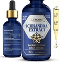 Schisandra drops, Organic Schisandra Berry Supplement for Mood Support & Bood Health, Stres & Fatigabilitate Relief, Alcool si Sugar Free, Vegan