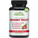 De ce nu pastile naturale 5-in-1 UTI cu D Mannose, Extract de Cranberry PAC, Probiotice și vitamina D - Formula de sănătate urinară pentru femei și bărbați
