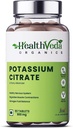Citrat de potasiu 800mg (60 Veg comprimate) 100% Herbal fără efecte secundare cunoscute - de Exportmart