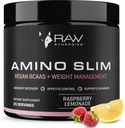 Amino Slim - Slimming BCAA pierdere în greutate Băutură pentru femei, Aminoacidi Vegani, L-Glutamină pulbere pentru recuperare post antrenament și grăsime de ardere 