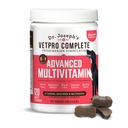 Dr. VetPro Complete Multivitamine Dog Supliment, 120 Count (Large Dog 60 Day Supply), 5in1 Chew cu vitamine, enzime & Nutrients, Hip & Joint Health, Immune System & Allergy Support