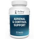 Capsulele de adrenalină şi cortizol - Adrenala Supliment & Cortizol Manager - Mood, Focus, Relaxare şi Suport de stres - Suplimente suprarenale cu extracte Ashwagandha - 60 capsule