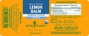 Herb Pharm Certified Organic Lemon Balm Liquid Extract for Calming Nervous System Support, Organic Cane Alcohol, 1 Ounce (Pack of 5)