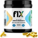 Fix 16-in-1 Complete Health Supplement - Suport Organ pentru ficat, inimă, și rinichi - non-GMO, Vegan Formula pentru Holistic Well-Being - 30 Serviri per container