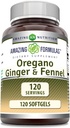 Formule uimitoare Ulei de Oregano cu Ginger & Fennel Supliment 