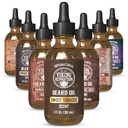 Viking Revolution Sweet Tobacco Beard Oil for Men - Natural Mens Beard Oil with Argan Oil and Joba Oil - Beard Softener, Consolidates and Moisturizes - Beard conditioner for Men (Sweet Tobacco,1Pack)