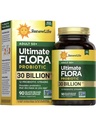 Probiotic de viață nou Adult 50 Plus Capsule probiotice, Suplimentul zilnic susține urinare, Digestive și Immune Health, L. Rhamnosus GG, lactate, soia și gluten-free, 30 miliarde CFU, 90 Conte