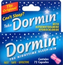 Dormin Nighttime Sleep-Aid - 72 capsule, ambalaj cu 6 capsule