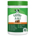 Greenies Câine Suplimente 8-in-1 Aroma de pui Multi-Benefit, 15.5 oz. Container, 80 Conte