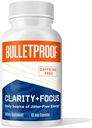 Bulletproof Clarity & Focus Capsule, 60 Conte, Cafeina-gratuit Supliment pentru a promova claritatea mentala si vigilenta, Fost numit mod inteligent, ambalare mai Vary