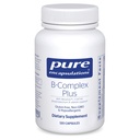 Pure Encapsulations B- Complex Plus - B Suplimentul vitaminelor pentru a sprijini sănătatea neurologică, sănătatea cardiovasculară, nivelul energetic și sprijinul sistemului nervos * - cu vitamina B12 & More - 120 capsule