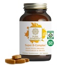 PURE SYNERGY Super B- Complex de vitamina B Made with Organic Whole Foods 