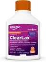 ClearLax Polietilenă Glycol 3350 Pulbere pentru soluţie, Aroma portocalie, Laxativ Osmotic, Stool Softener, Relieves Constipaţie ocazională, 1.11 lire sterline (Pachet de 1)