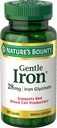 Natura's Bounty Gentle Iron 28 mg 90 Capsule