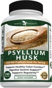 Psyllium Husk capsule de grădină potent Toate naturale și puternic solubile supliment de fibre alimentare ajută la susținerea regularitate și digestia, 240 capace