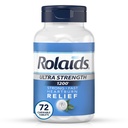 Rolaids Ultra Putere Antiacid Comprimate masticabile, mentă, 72-Count