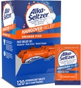 Alka-Seltzer Hangover Relief Tablets, Fast Relief începe în aproximativ 15 minute pentru dureri de cap, dureri de corp și oboseală mintală, petrecere de licență și petrecere a burlacilor, Dispenser Pack, 120 Conte